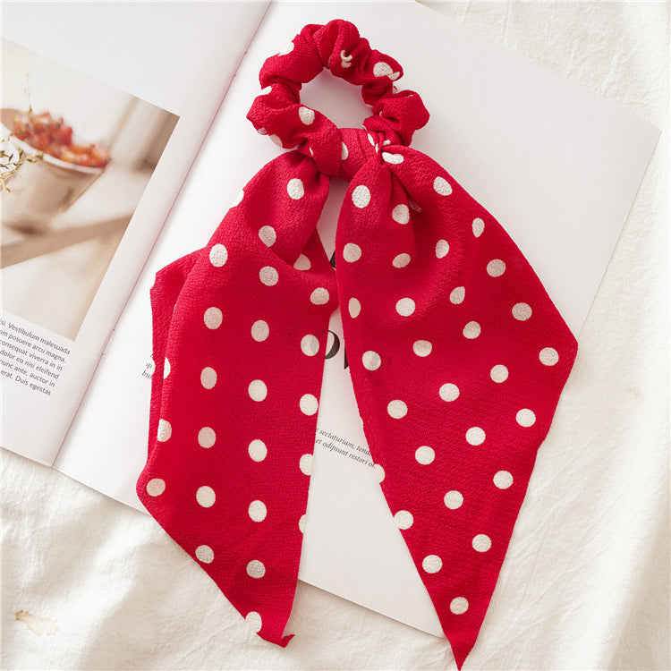 Wholesale Floral Fabrics Large Intestine Hair Bands